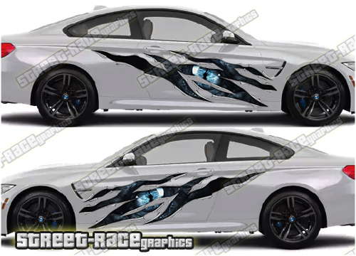 662 Ripped Metal PAIR