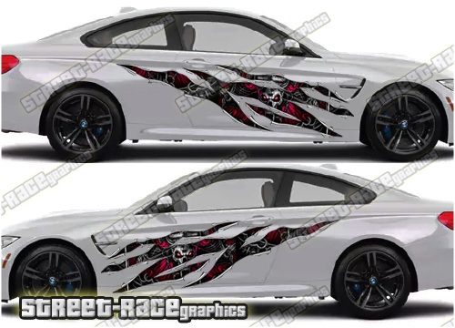 666 Ripped Metal PAIR