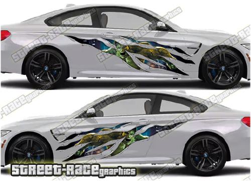 671 Ripped Metal PAIR