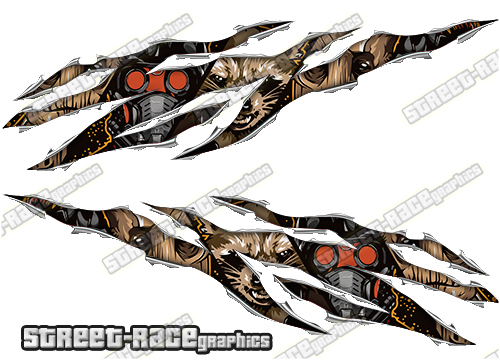 673 Ripped Metal PAIR - Image 2