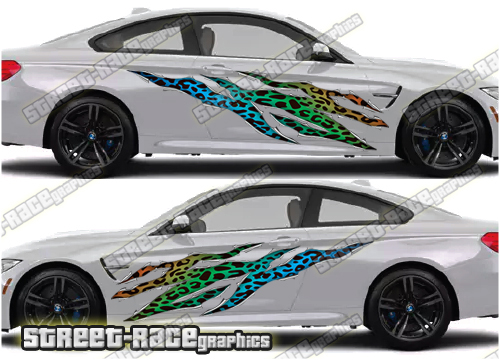 683 Ripped Metal PAIR