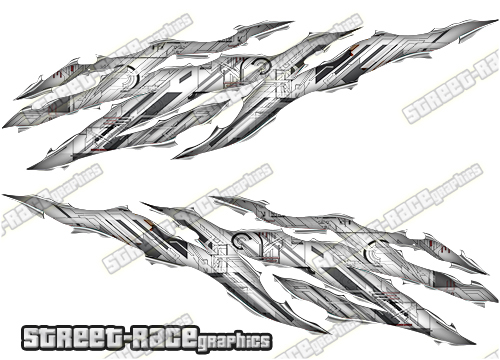 684 Ripped Metal PAIR - Image 2