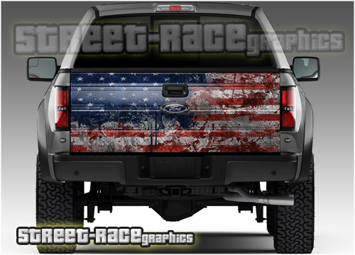 701 - Tailgate wrap (USA flag)