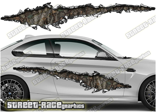 704 Ripped Metal PAIR