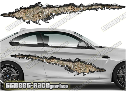 705 Ripped Metal PAIR