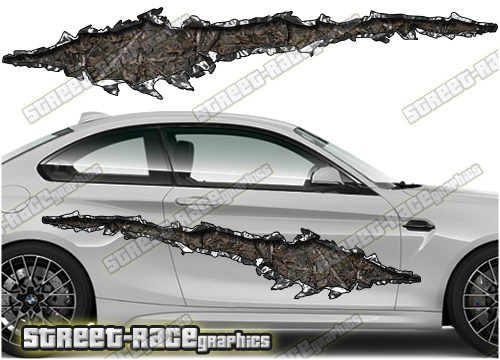 709 Ripped Metal PAIR