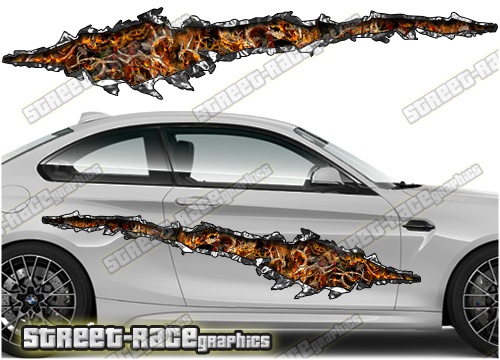 710 Ripped Metal PAIR