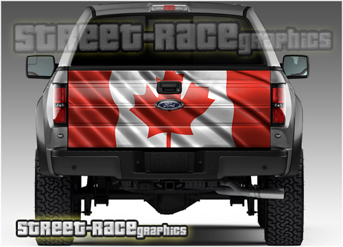 713 - Tailgate wrap (Canada flag)