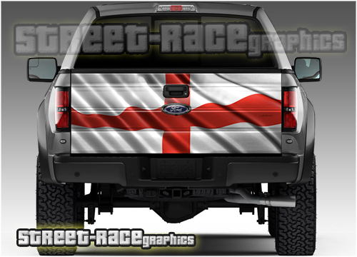 715 - Tailgate wrap (George Cross flag)