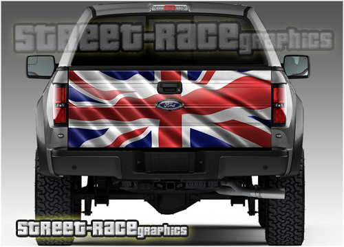 718 - Tailgate wrap (Union Jack flag)