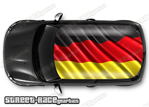 721 - German flag roof wrap