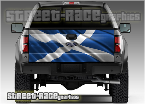 721 - Tailgate wrap (Scotland flag)