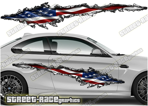 721 Ripped Metal PAIR