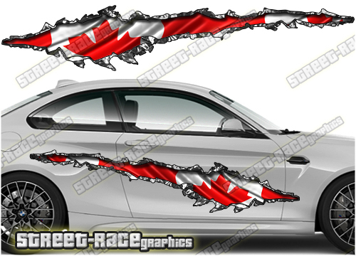 722 Ripped Metal PAIR