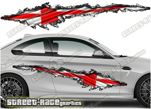 724 Ripped Metal PAIR