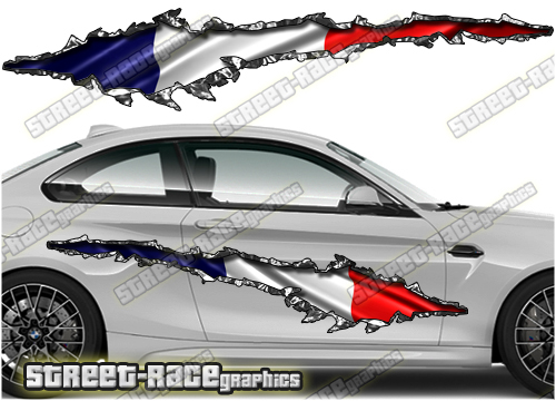 727 Ripped Metal PAIR