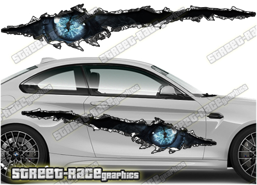 732 Ripped Metal PAIR