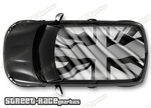 733 - United Kingdom Union Jack flag roof wrap