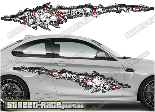 740 Ripped Metal PAIR