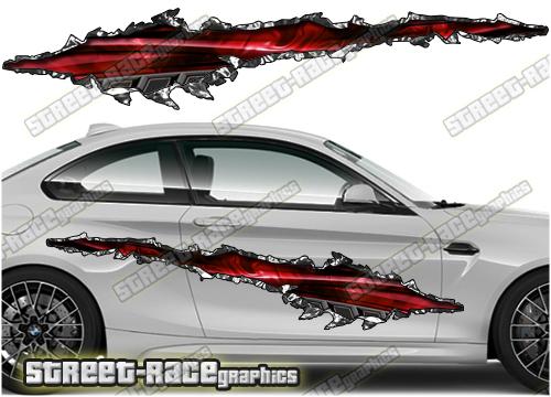 750 Ripped Metal PAIR