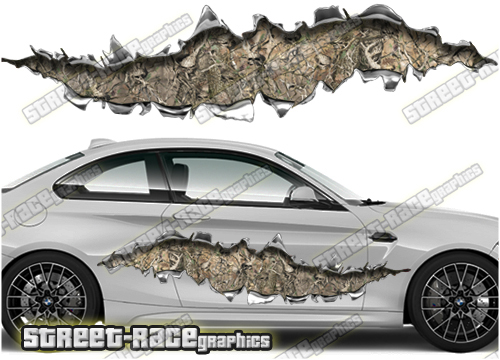 806 Ripped Metal PAIR