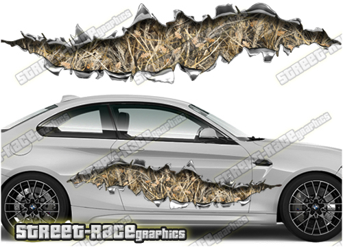 808 Ripped Metal PAIR