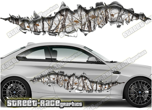 813 Ripped Metal PAIR