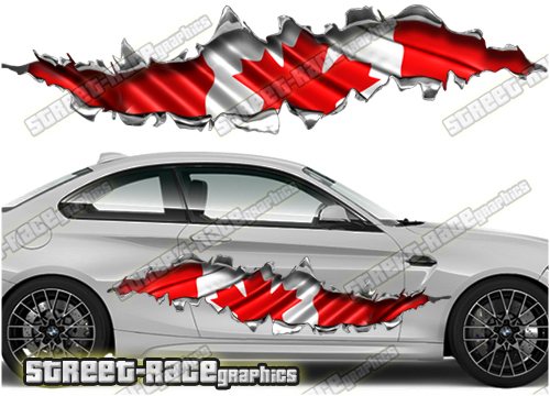 822 Ripped Metal PAIR