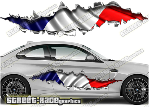 827 Ripped Metal PAIR