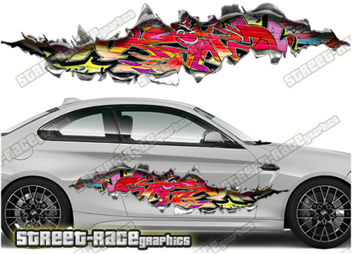 883 Ripped Metal PAIR