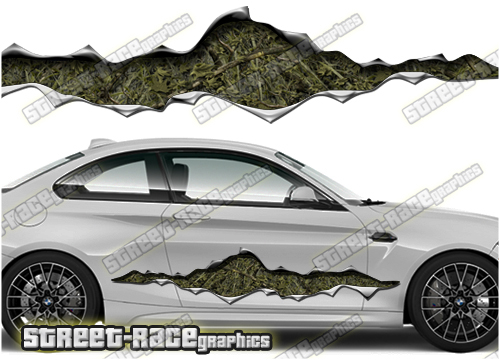 903 Ripped Metal PAIR