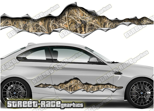 908 Ripped Metal PAIR