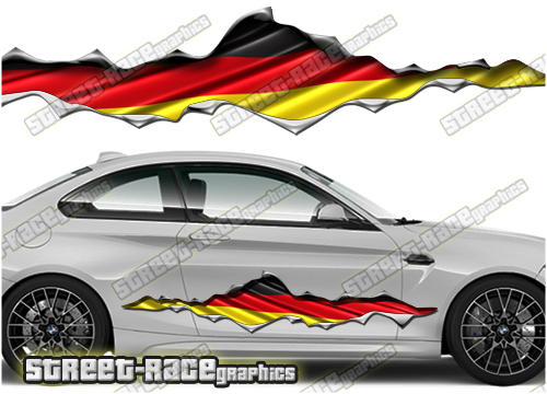 925 Ripped Metal PAIR