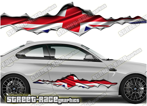 926 Ripped Metal PAIR