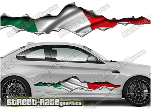 928 Ripped Metal PAIR