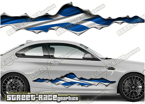 930 Ripped Metal PAIR