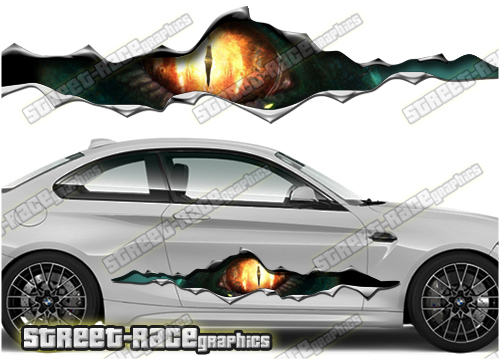 943 Ripped Metal PAIR