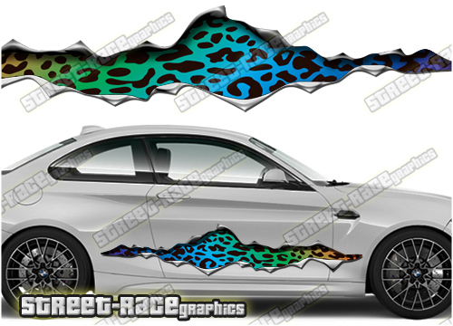 981 Ripped Metal PAIR