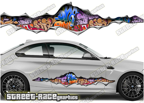 986 Ripped Metal PAIR