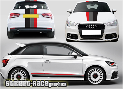 Audi A1 full graphics 001