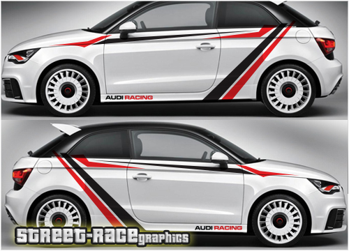 Audi A1 rally graphics 007