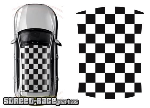 Audi A1 roof graphics