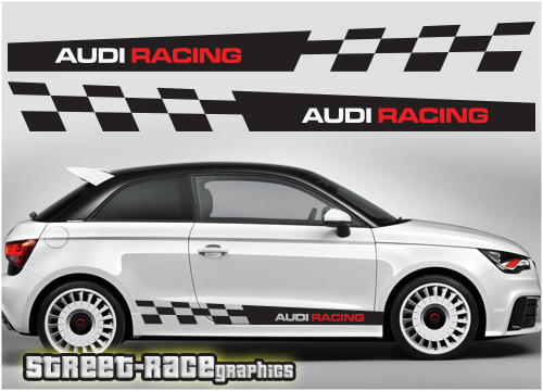 Audi A1 racing stripes 010