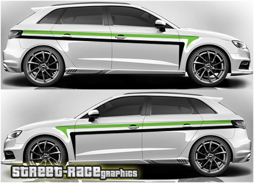 Audi A3 rally graphics 008