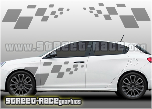 Alfa Romeo Giulietta side flag decals 013