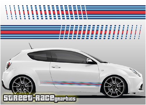 Alfa Romeo Martini racing stripes 002