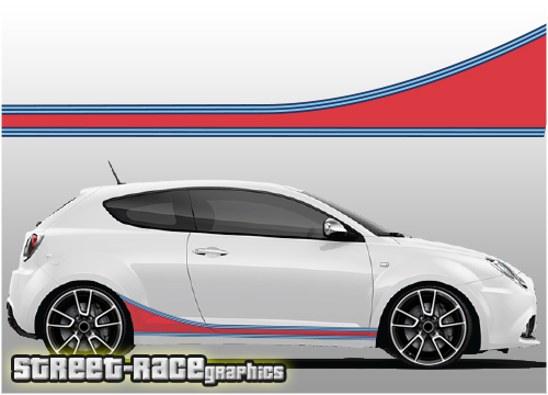 Alfa Romeo Martini racing stripes 003