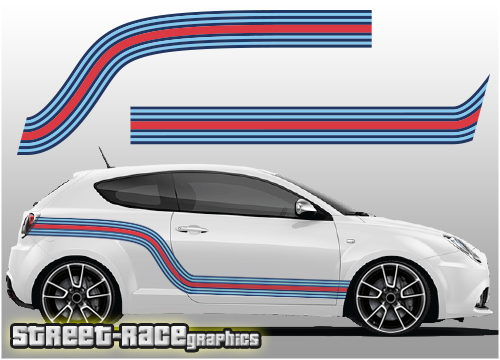 Alfa Romeo Martini racing stripes 006