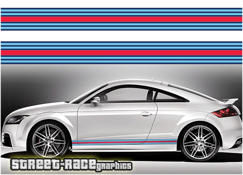 Audi Martini racing stripes 001