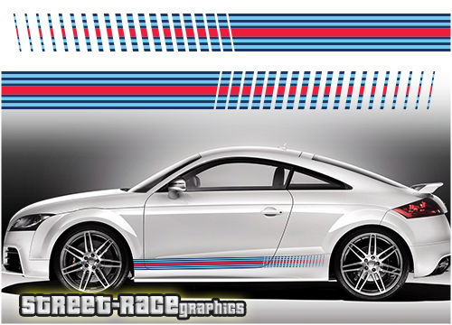 Audi Martini racing stripes 002